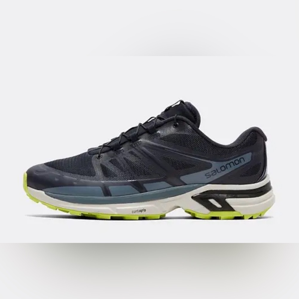 NEW SALOMON XT WINGS 2 . Color: night sky/ lunar rock/ china blue. W 8.5 M 7.5
